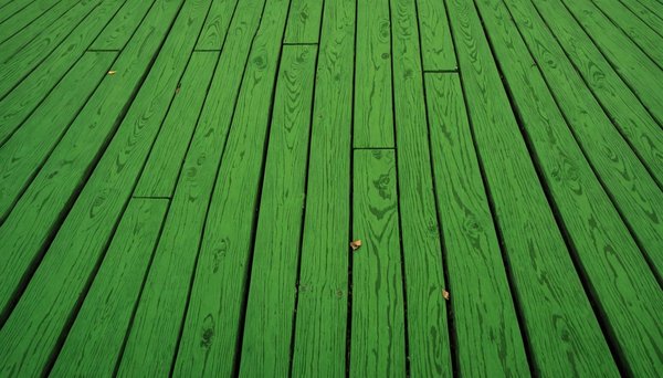 Terrasse en bois composite : comment éliminer les taches vertes ?